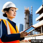 가스 자격증 소지자의 지역별 취업률 - **Prompt: A highly skilled Japanese gas chief engineer, in their late 30s, stands confidently on a b...