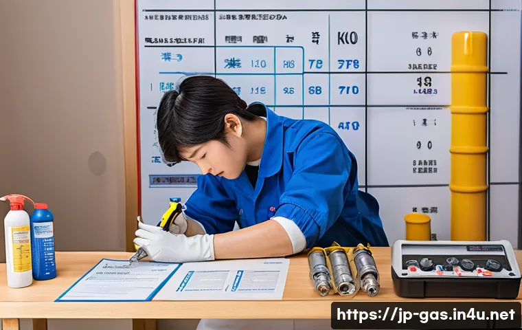 가스 자격증 실기 채점 기준 분석 관련 이미지 1